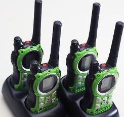 4 GREEN Motorola TalkAbout MR350 MR560 FRS GMRS Walkie Talkie 2 Way Radio Ni MH 02 oq